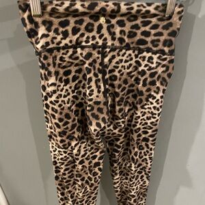 spiritual gangster leopard pants leggings size 12 🐆